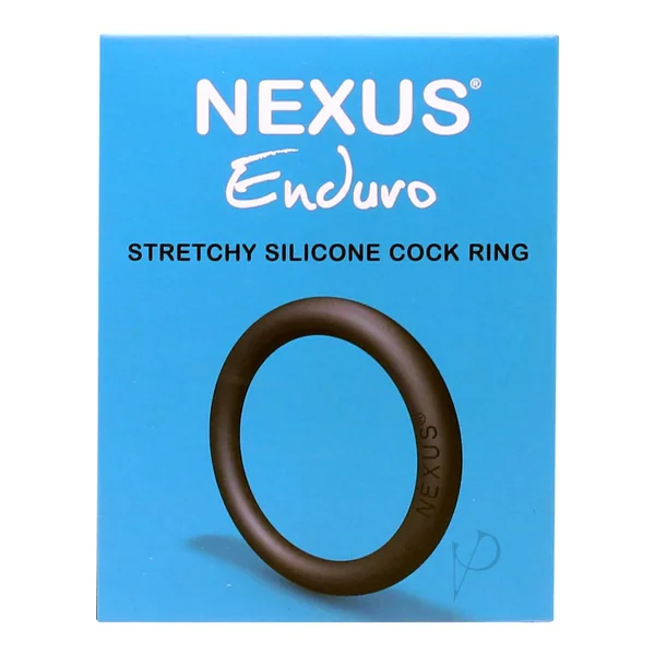 Nexus Enduro Silicone Penis Ring Black