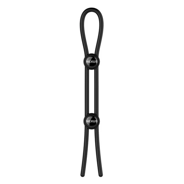 Nexus Forge Double Adjustable Lasso Silicone Cock Ring