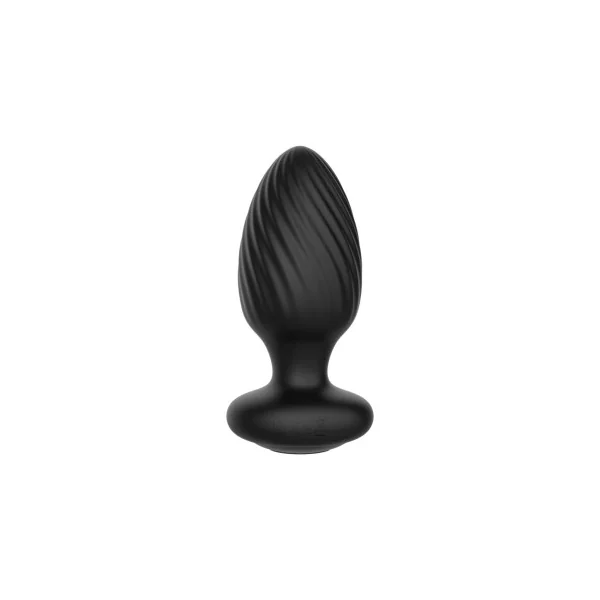 Nexus Tornado XL Rotating and Vibrating Butt Plug with Remote Control, 3.9 Inch Insertable, 2.0 Inch Max Width