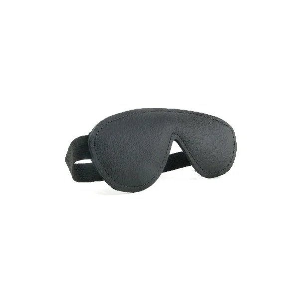 Non-Leather Padded Blindfold Black