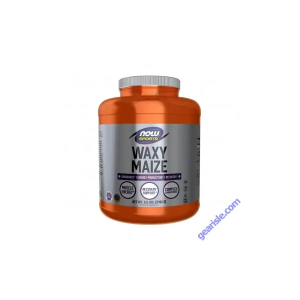 NOW Sports Waxy Maize Powder High Amylopectin Energy Supplement 5.5 Lbs