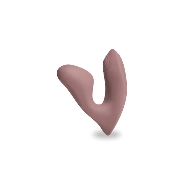 NS Novelties - Desire - Demure Dual Stimulation Wearable Vibrator - Autumn Rose
