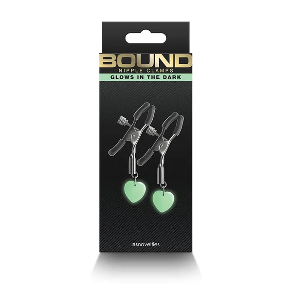 NS Novelties G3 Bound Nipple Clamps Gunmetal