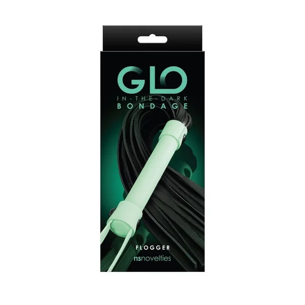 NS Novelties GLO Bondage Green Flogger