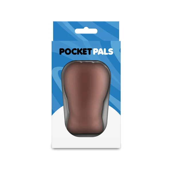 NS Novelties Pocket Pals (Brown) – Body-Safe Anal Stroker