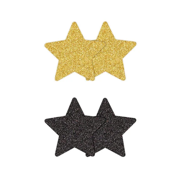 NS Novelties Pretty Pasties Glitter Stars 2 Pairs
