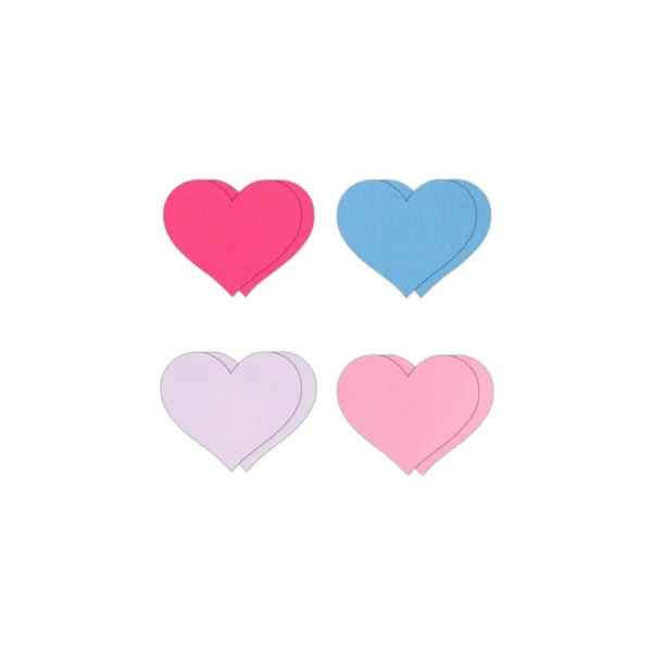 NS Novelties - Pretty Pasties - Heart Pasties 4 Pair
