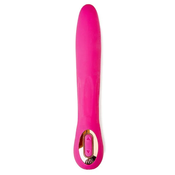 NU Sensuelle Bentlii 15-function Dual Motor USB Rechargeable Silicone Vibrator Waterproof Magenta