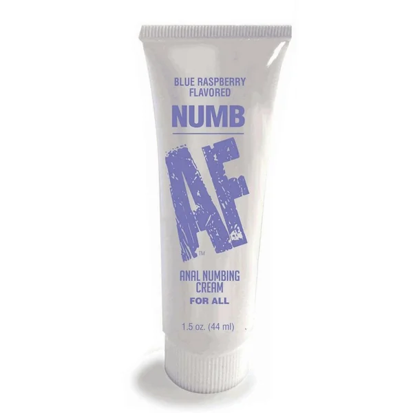 Numb AF Anal Numbing Flavored Cream 1.5oz – Blue Raspberry
