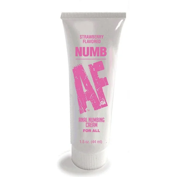 Numb AF Anal Numbing Flavored Cream 1.5oz – Strawberry