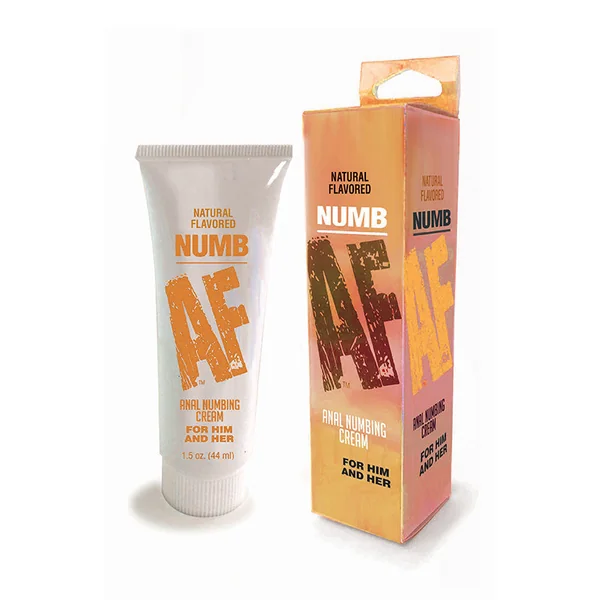 Numb AF Unflavored Anal Numbing Cream 1.5 Oz