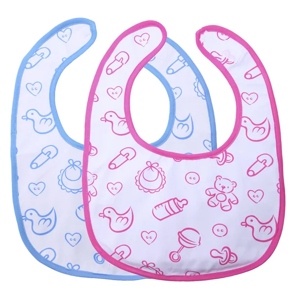 Nursery Pink&Blue Bib Set