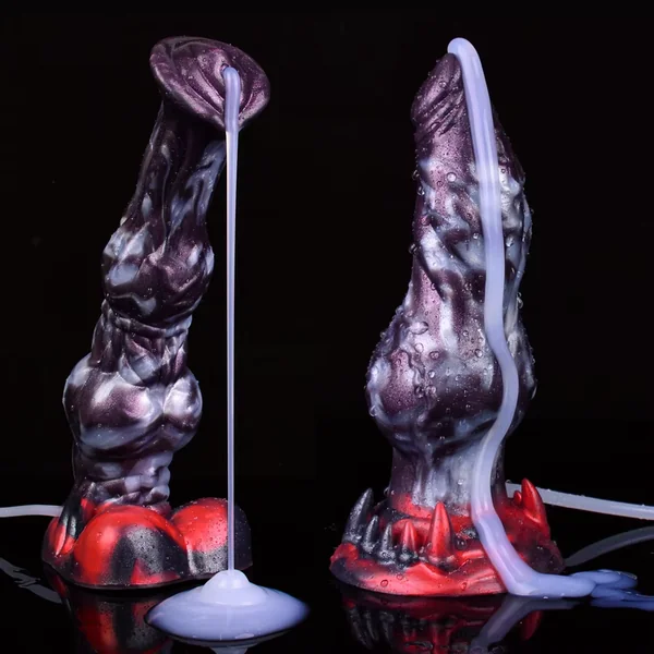 NYOTA Silicone Horse Knot Squirting Dildo