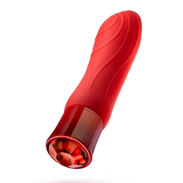 Oh My Gem Desire Rechargeable Silicone G-Spot Vibrator – Ruby