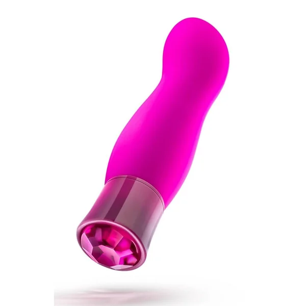 Oh My Gem Exclusive Rechargeable Silicone G-Spot Vibrator – Tourmaline
