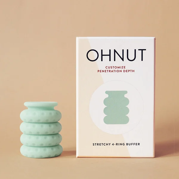 Ohnut Depth-Limiting Rings 4-Pack Jade