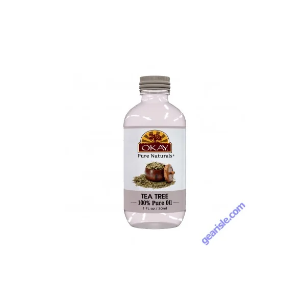 OKAY Tea Tree Oil Natural Treatment Skin Hair & Scalp 1oz
