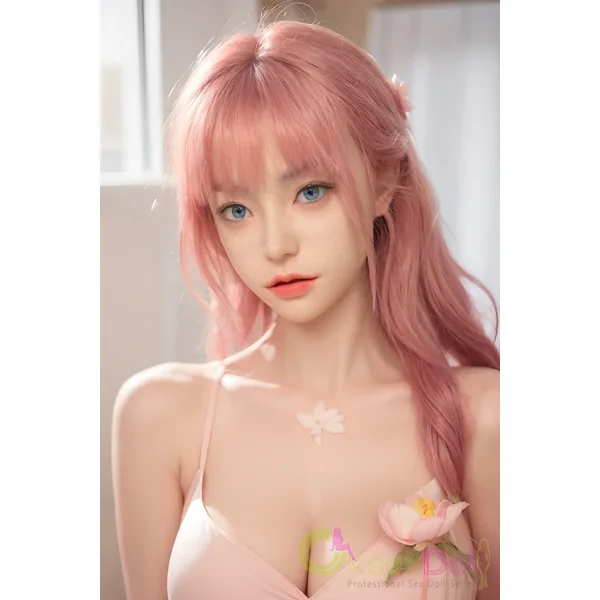 Olivia M5 SY Dolls TPE Silicone Skinny 164cm/5.38ft Adult Pink Hair Sex Doll Beautiful Girl Love Doll