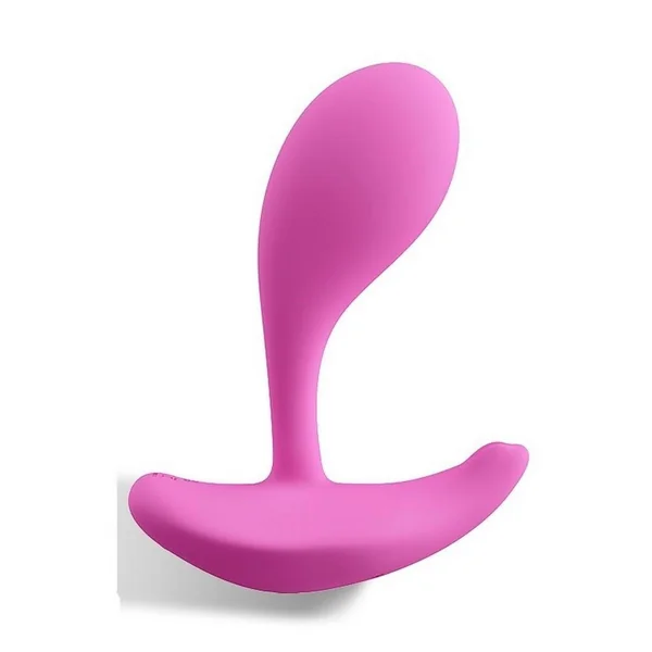 Oly 2 Pressure Sensing App enabled Wearable Rechargeable Silicone Clit and G Spot Vibrator – Pink