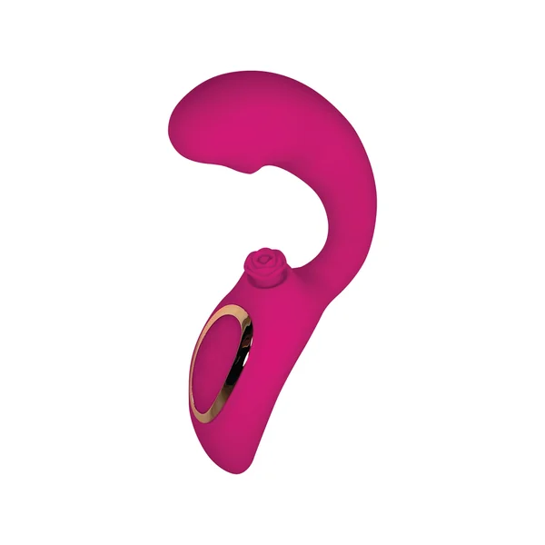 Omotion Rose Dual-Action Heating and Thumping Vibrator