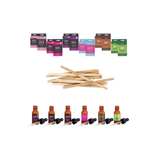 On Arousal Oil – Assorted 12 Piece + Tester/Sticks Refill Kit