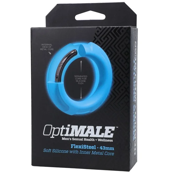 Optimale FlexisteelSilicone Non Vibrating Penis Ring