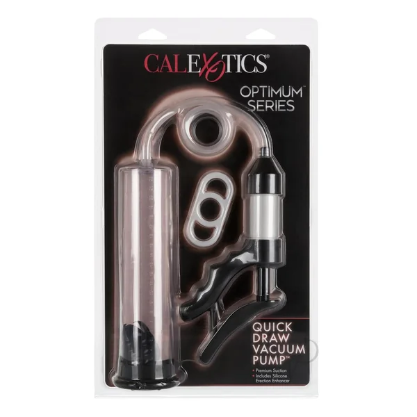 Optimum Series Quick Draw Vacuum Pump - Clear