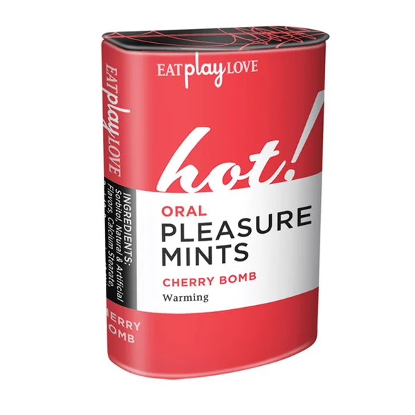 Oral Pleasure Mints Cherry Bomb Warming