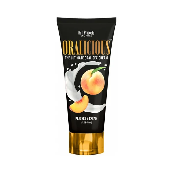 Oralicious Oral Sex Cream (2oz Peaches & Cream)