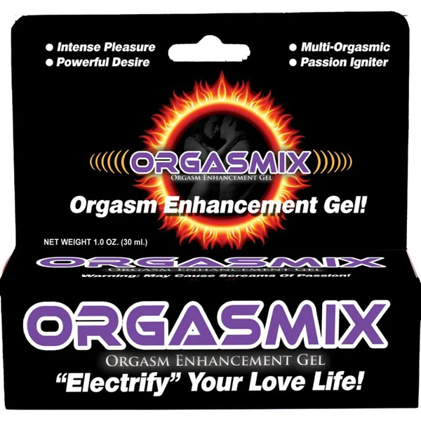 Orgasmix Clitoral Stimulation Gel 1 Oz Tube Boxed Gel