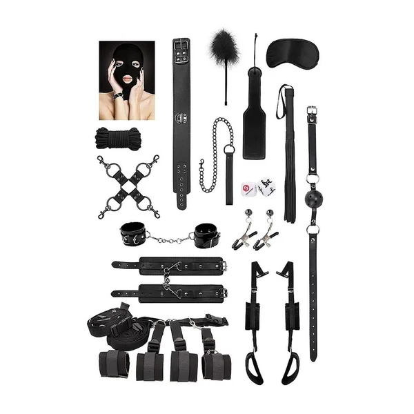 Ouch! Advanced Bondage Kit – Black