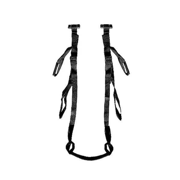 Ouch by Shots Toys - Deluxe Door Swing - Black