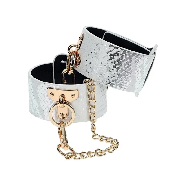 Ouch! Florence Collection Leg Cuffs – White