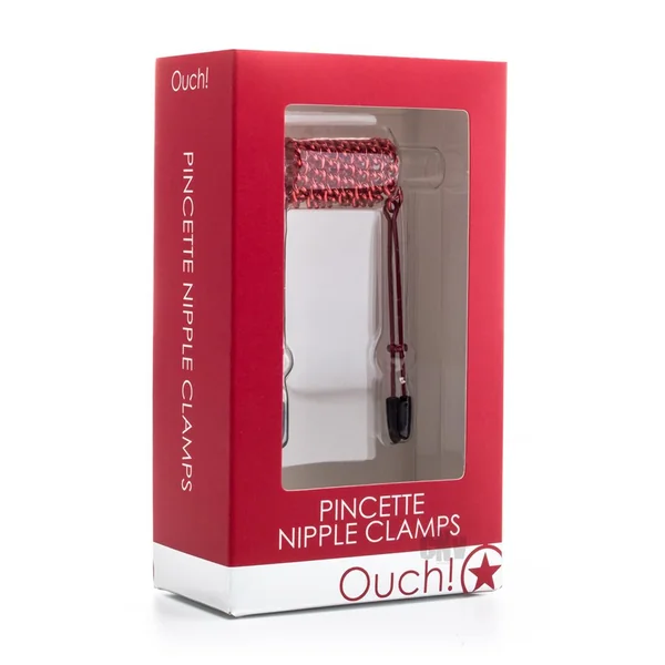 Ouch Pincette Nipple Clamps Red