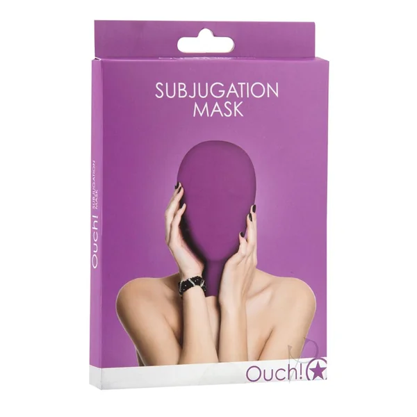 Ouch! Subjugation Mask - Purple