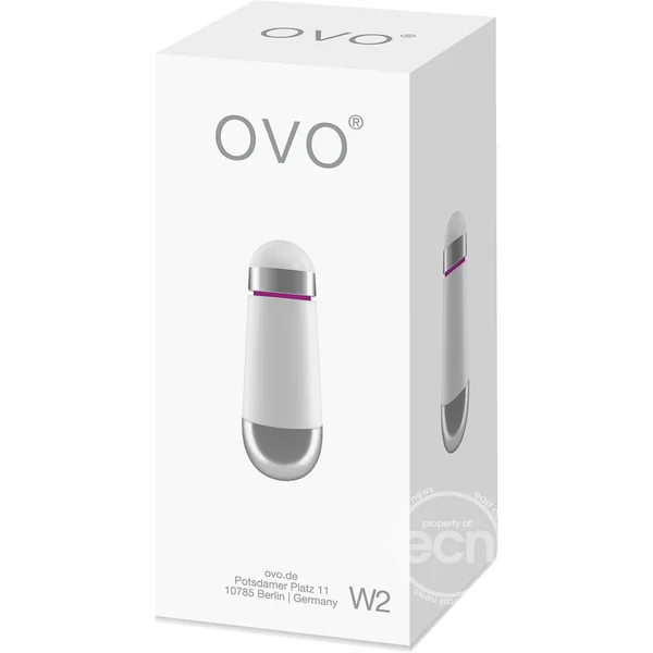 Ovo W2 Bullet Waterproof White And Chrome