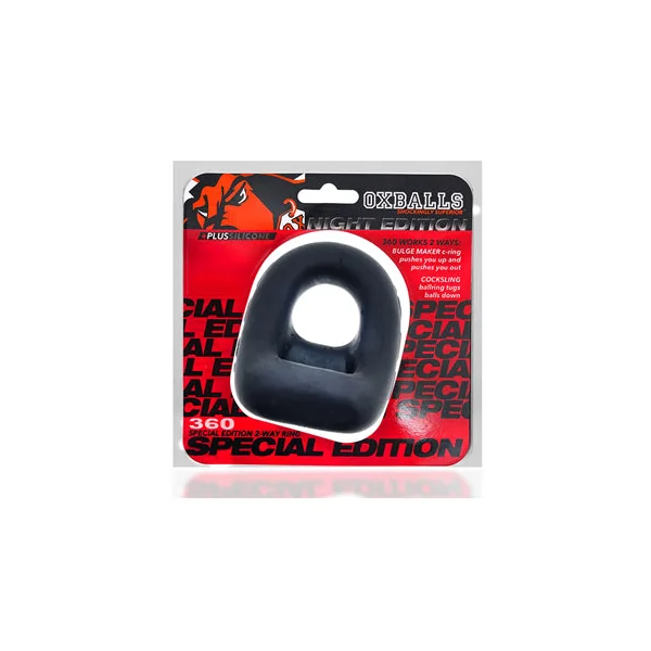 OxBalls 360 Dual-Use Cockring Plus+Silicone Special Edition Night