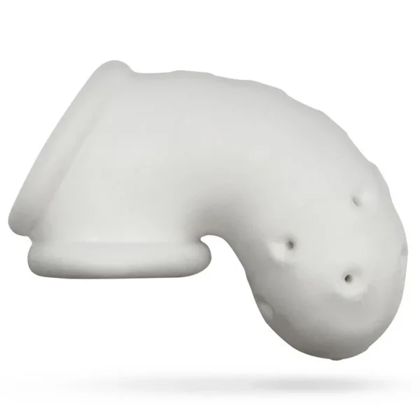 Oxballs Airlock Air-Lite Vented Chastity Cock Cage White Ice