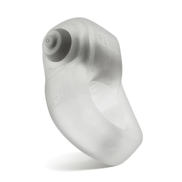 Oxballs Glowdick Cockring w/LED - Clear Ice