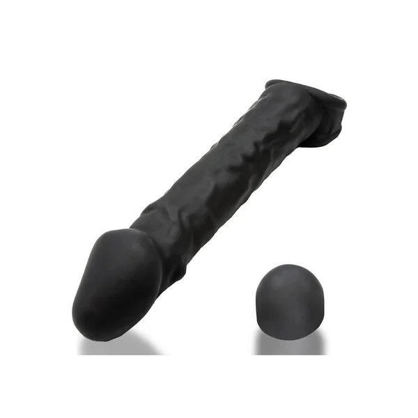 Oxballs Muscle Ripped Slim Cocksheath Night Edition – Black