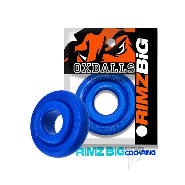 Oxballs Rimz Big Single Cock Ring - Pool