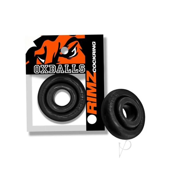 Oxballs Rimz Single Cock Ring - Black