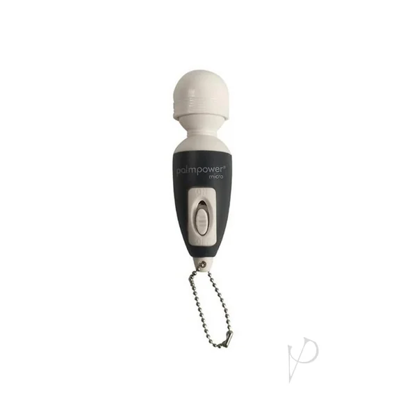 PalmPower Micro Vibrating Massager Key Chain Discreet Wand Vibrator