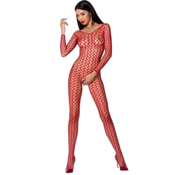 PASSION – WOMAN BS068 RED BODYSTOCKING ONE SIZE