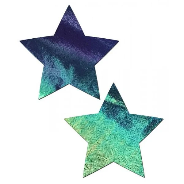Pastease Black Opal Liquid Star Pasties O/S