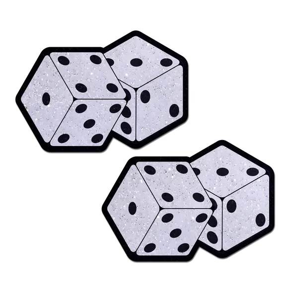 PASTEASE PAIR OF FUZZY DICE