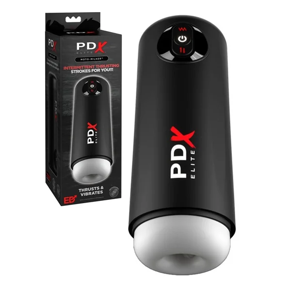 PDX Elite Moto-Milker Thrusting Stroker