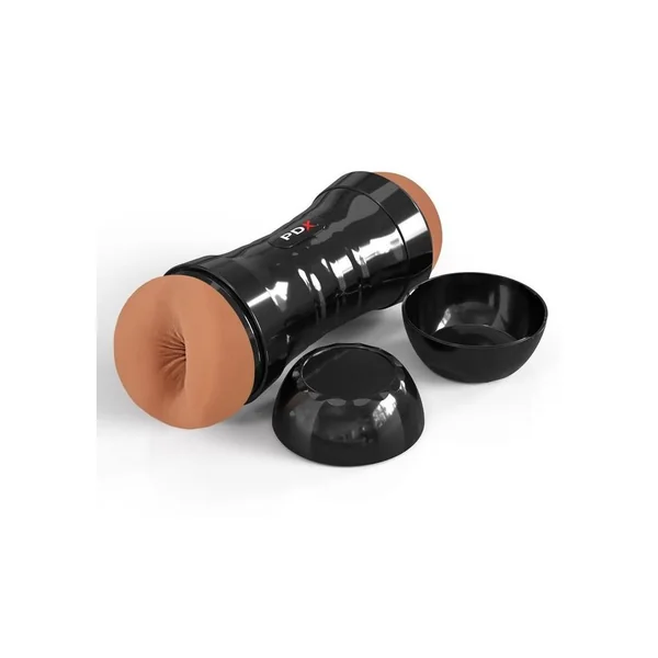 PDX Extreme Super Flip- A-Pussy Over Stroker – Caramel