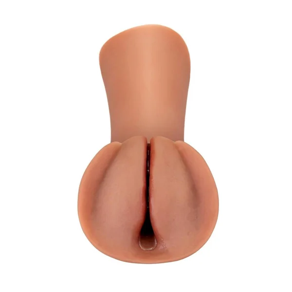 PDX Extreme Wet Pussies Slippery Slit Self Lubricating Stroker – Caramel