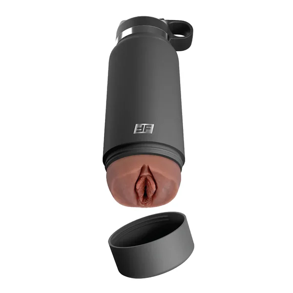 PDX Plus Fuck Flask Grey